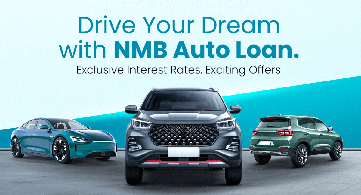 एनएमबि बैंकको नयाँ अटो लोन योजनाः अब गाडी ७.१३% ब्याजदरमा किन्न पाइने