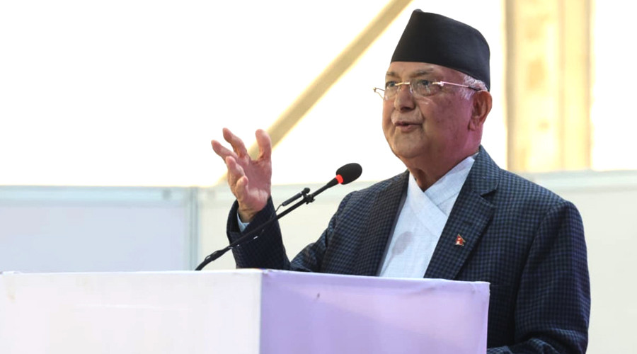 केपी ओलीको प्रश्न : भेला गर्न नदिने, सभा गर्न नदिने, प्रधानमन्त्रीजी कस्तो चुनाव गर्न खोजेको ?