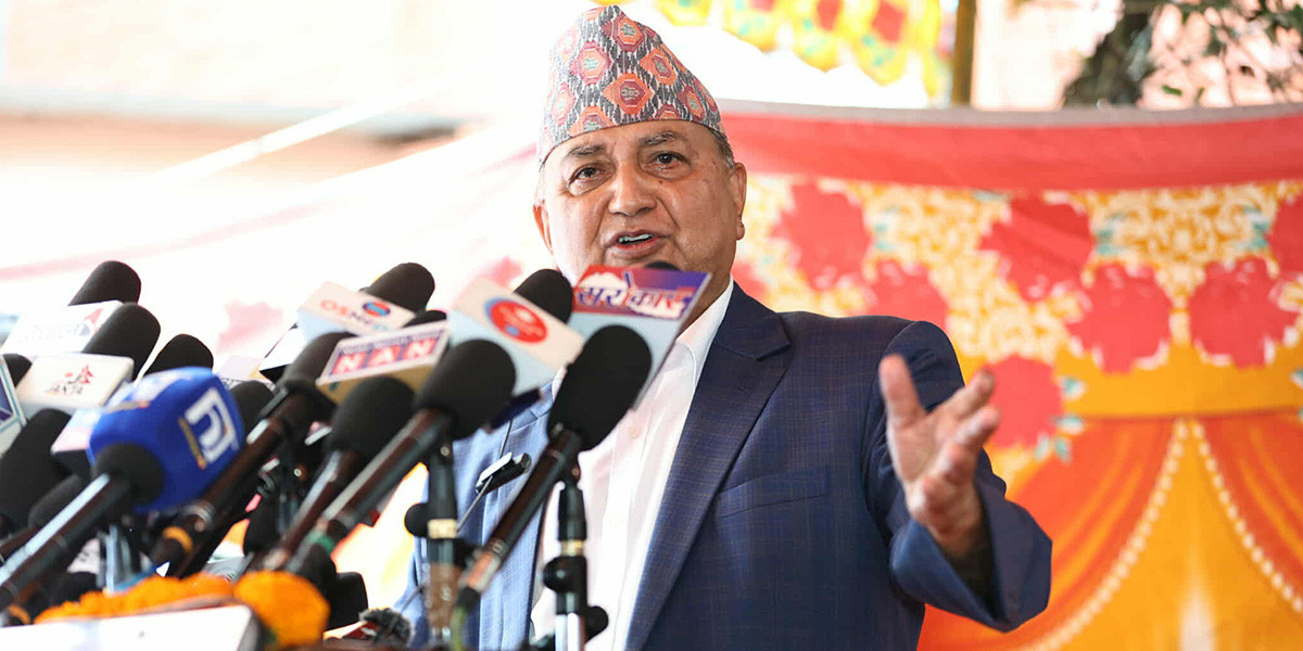 ईश्वर पोखरेलले गरे एमाले अध्यक्षमा उम्मेदवारी घोषणा