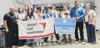 राष्ट्रिय पारा पौडी संघ नेपालको आयोजनामा जापानबाट आएका प्रशिक्षकद्धारा पारा पौडी खेलाडीलाई प्रशिक्षण