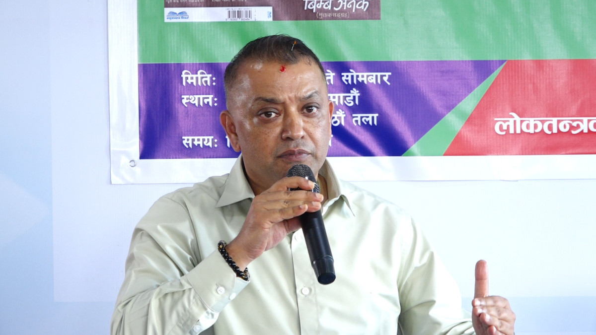 २०८४ मा मेरो अवस्था कस्तो होला भन्ने मानसिकताबाट काँग्रेस मुक्त हुनुपर्छ : महामन्त्री थापा