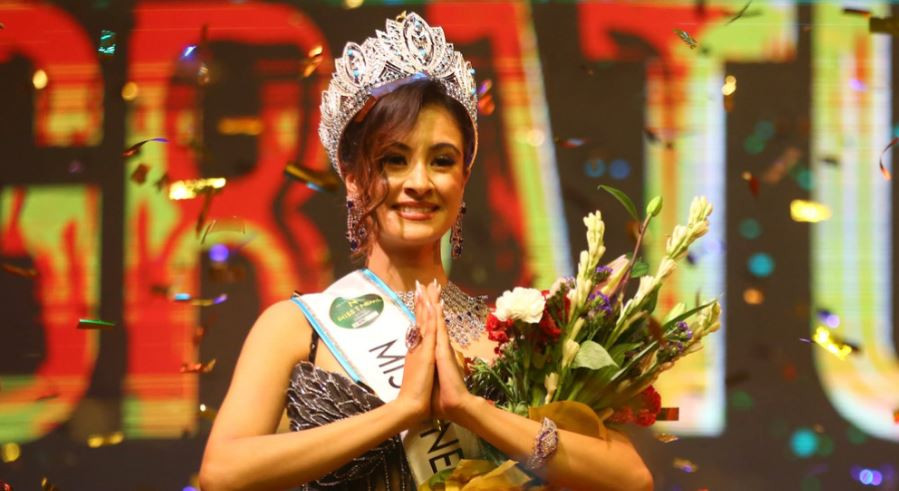 मिस नेपाल-२०२५ को उपाधि लुना लुइँटेललाई