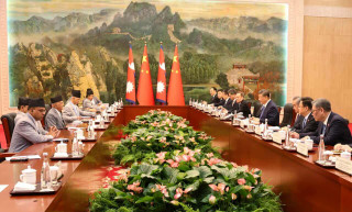 चीनका राष्ट्रपति सीसँगको भेटमा ओलीले उठाए लिपुलेकको मुद्दा, यस्तो छ प्रेस नोट