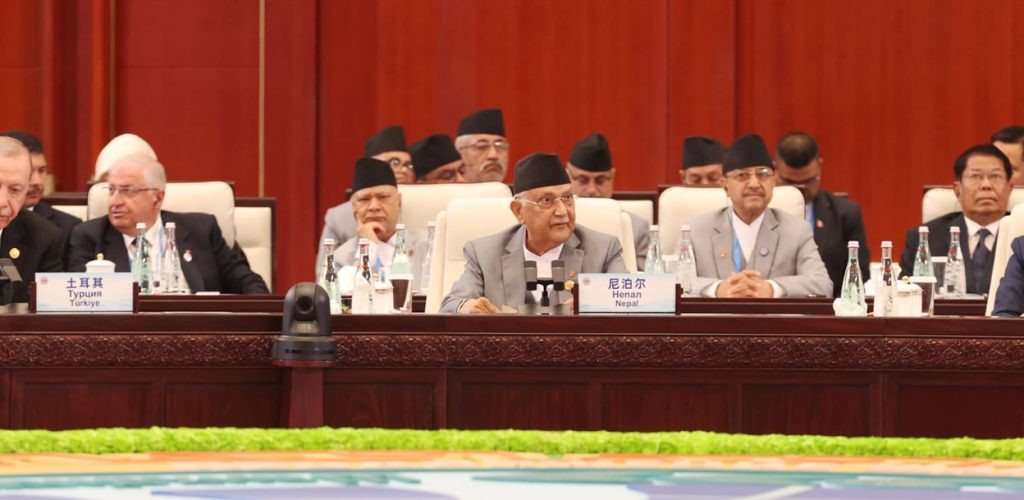 एससिओ शिखर सम्मेलनमा प्रधानमन्त्रीको सम्बोधन