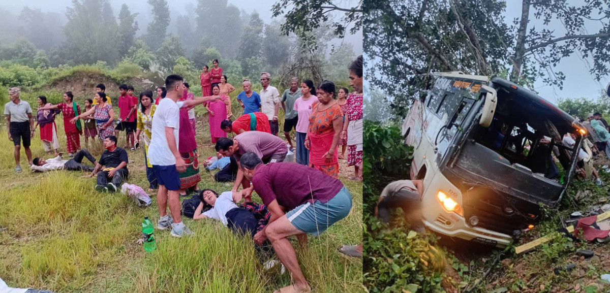 गोरखा बस दुर्घटना अपडेटः घाइते १७ जनाकोे आरुघाटमा उपचार हुँदै, ४ जना अन्य अस्पतालमा रिफर (नामावलीसहित)