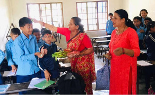 गोरखामा भदौ महिनामै मनाइयो दशैं, यस्तो छ कारण ?