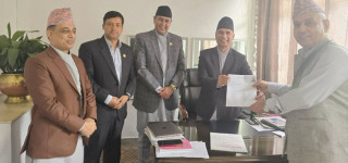 संसदीय सुनुवाइ समितिको सभापति पदमा रामहरिले गरे मनोनयन दर्ता