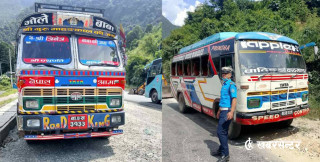 बीरगन्ज जाँदै गरेको बस पेट्रोल बोकेको ट्यांकरसँग ठोक्कियो, १३ जना घाइते