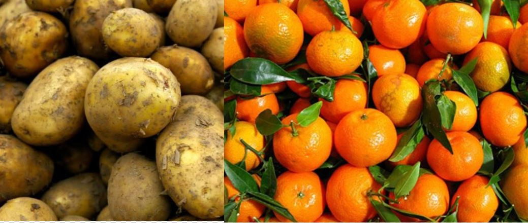 म्याग्दीमा करिब एक अर्बको आलु र सुन्तला बिक्री