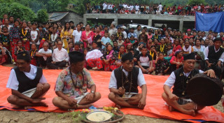 इच्छाकामनामा चेपाङ समुदायले मनाए ‘न्वागी’