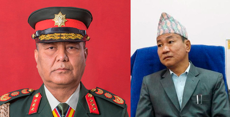 हर्क साम्पाङले भेटे प्रधानसेनापति सिग्देल, भनेः 'म त रेडि नै छु'