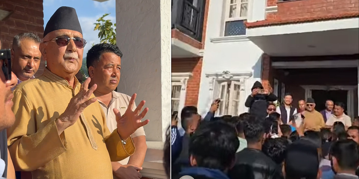 बालेनप्रति ओलीको टिप्पणी: पहिल्यैदेखि भन्दै थिए सिंहदरबार जलाउँछु भनेर