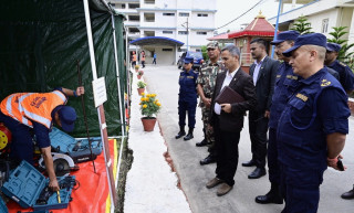 विपद् जोखिम व्यवस्थापनका लागि तयारी अवस्थामा रहन सुरक्षा निकायलाई गृहमन्त्री अर्यालको निर्देशन