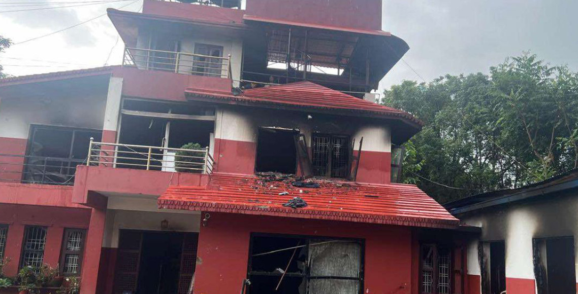 गण्डकीका मुख्यमन्त्री निवासमा आगजनी गरेको आरोपमा थापा पक्राउ