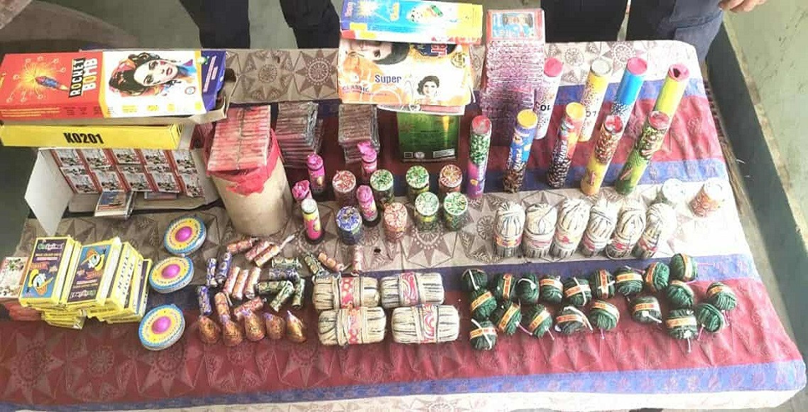 पटकाजन्य विष्फोटक पदार्थ बरामद