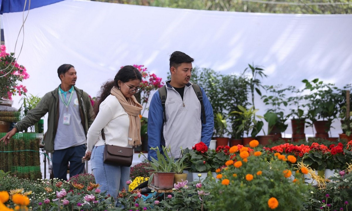 भृकुटीमण्डपमा तेस्रो तिहार फ्लोरा एक्स्पो सुरु (तस्बिरसहित)