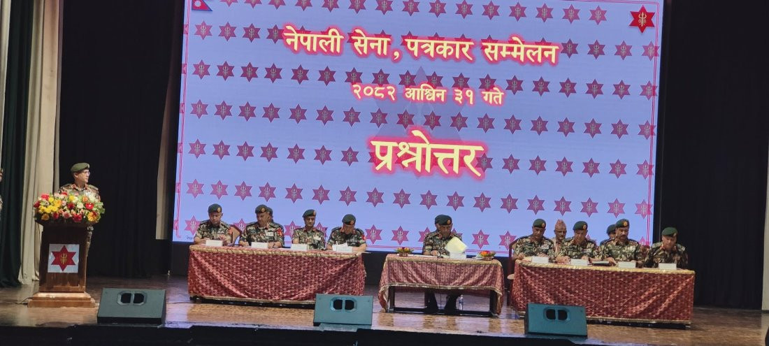 कुनैपनि सम्भावित चुनौतिको सामना गर्न सदा तयार छौँः नेपाली सेना