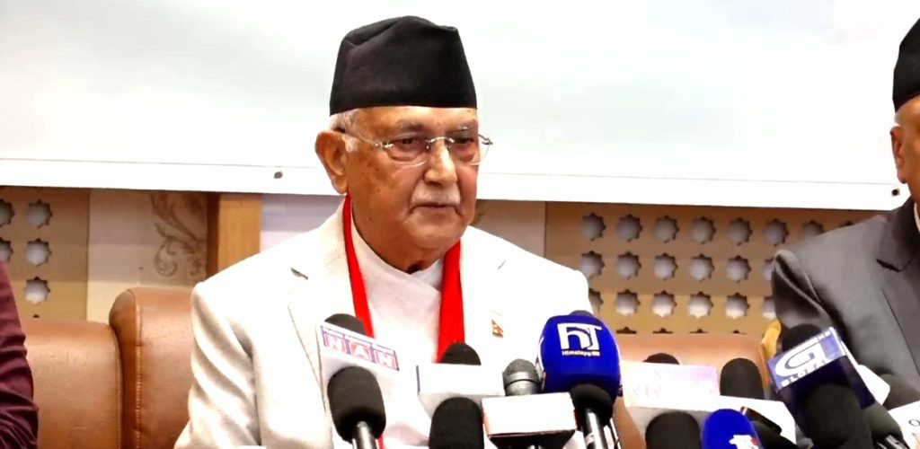 चुनावबाट भाग्दैनौं, डराउँदैनौं’ भनेर एमालेले लुते कुरा गर्दैनः ओली