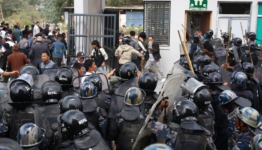 किष्ट अस्पतालमा झडप