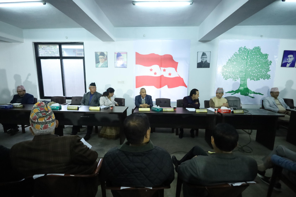 कांग्रेस बैठकमा प्रस्तुत भयो मंसिर २४ मा विशेष महाधिवेशनको प्रस्ताव