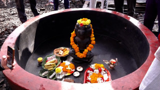 व्रह्मा मन्दिरमा ४० वर्षपछि मूर्ति पुनःस्थापना