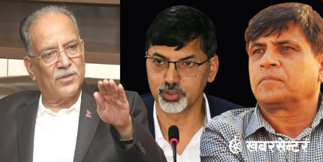 जनार्दन शर्मा र घनश्याम भूसालले प्रचण्डसँग गरे छुट्टाछुट्टै भेटवार्ता