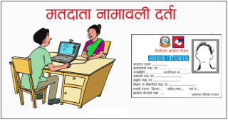 मतदाता नामावलीमा नाम दर्ता गर्ने आज अन्तिम दिन