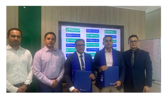 माछापुच्छ्रे बैंक र जोयालुक्कास एक्सचेन्जबीच सम्झौता