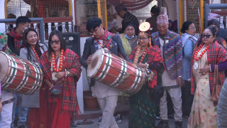 उँधौली पर्व मनाउँदै किराँत समुदाय