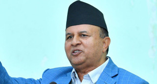 एमाले महासचिव पोखरेलद्वारा पाँच संकल्प सार्वजनिक