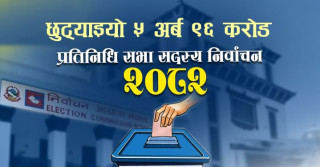 प्रतिनिधि सभा निर्वाचनका लागि छुट्याइयो ५ अर्ब ९६ करोड