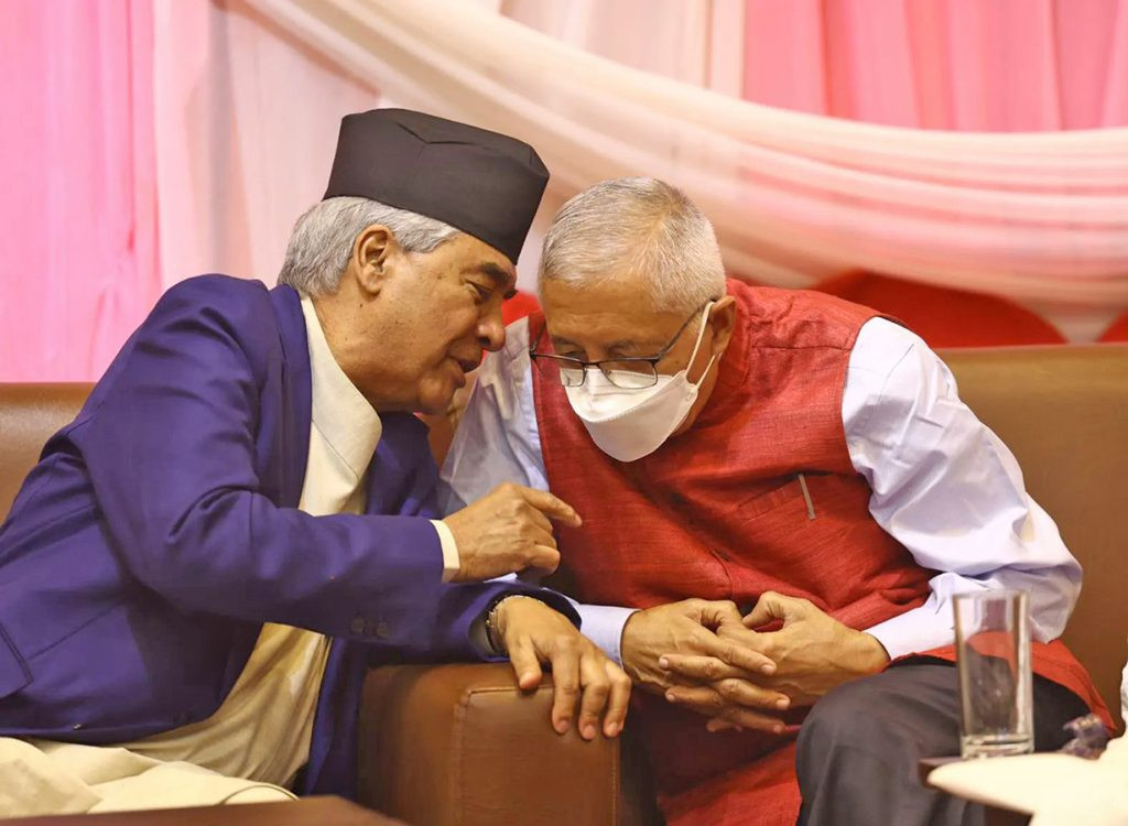 सभापति देउवा भेट्न पुगे शेखर कोइराला, ‘सिरियल नम्बर’ बिनाका फारम फिर्ता गर्न ध्यानाकर्षण