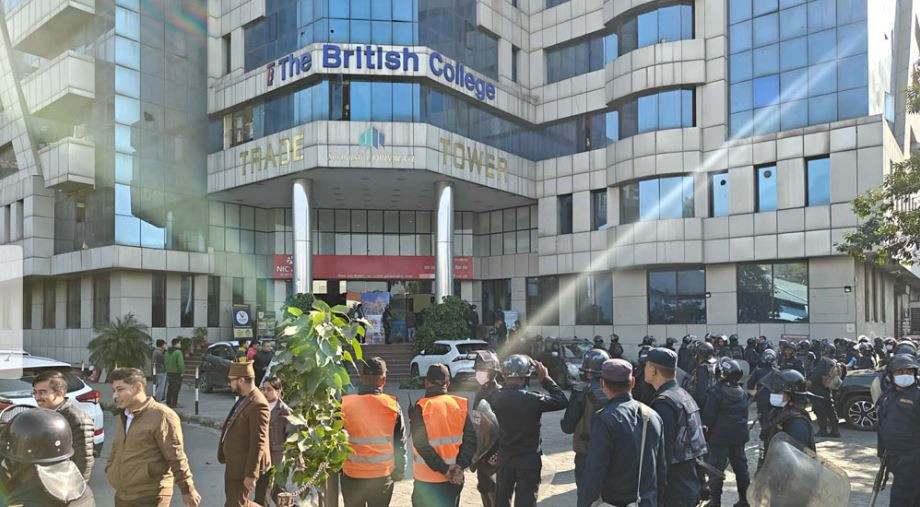 ब्रिटिश कलेजको ठगी प्रकरणः विद्यार्थीमाथि बाउन्सर प्रयोग, १६ लाख रुपैयाँसम्म असुलेर नक्कली प्रमाणपत्र