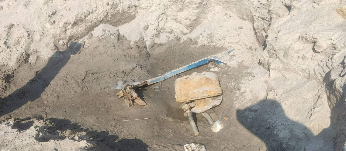 १८ महिनाअघि त्रिशूली  नदीमा  खसेको बसको अवशेष भेटियो