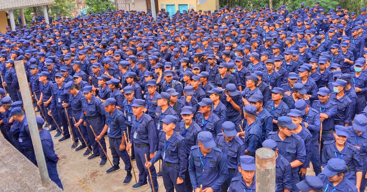 रामेछापमा निर्वाचन प्रहरीको पर्याप्त आवेदन नपरेपछि पुनः माग