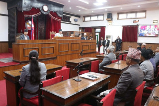 सामाजिक सञ्जाल विधेयक फिर्तासम्बन्धी प्रस्ताव राष्ट्रियसभामा प्रस्तुत हुँदै