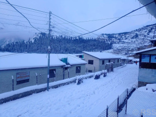 सुदूरपश्चिममा हिमपात : राजमार्ग र विद्युत् सेवा अवरुद्ध