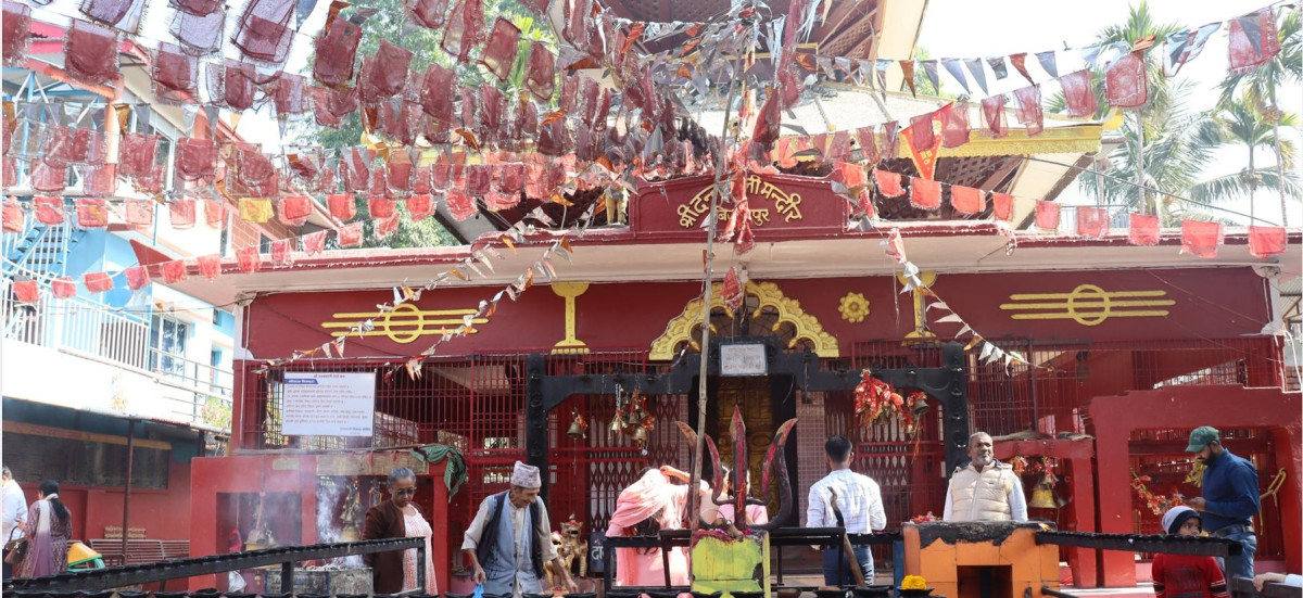 श्रद्धालुको आस्थाको केन्द्र 'दन्तकाली मन्दिर'