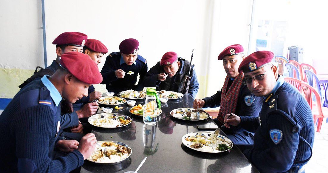 प्रहरीको राशन स्केल १० प्रतिशतले वृद्धि, अब पुग्यो १९ आइटम