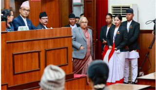 प्रधानमन्त्री कार्कीले पहिलो पटक राष्ट्रिय सभालाई सम्बोधन गर्दै