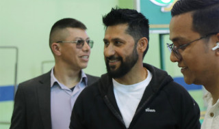 चितवन पुगे रास्वपा सभापति रवि लामिछाने