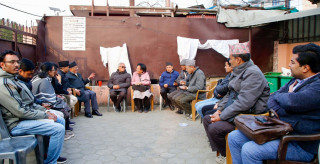 प्रचण्डले भेटे बाबुराम भट्टराई