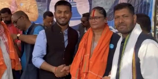 एमालेकी निवर्तमान सांसद थपलिया रास्वपामा प्रवेश