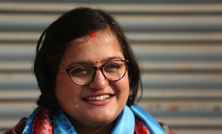 काठमाडौं–१ की उम्मेदवार रञ्जु दर्शनालाई पुत्र लाभ