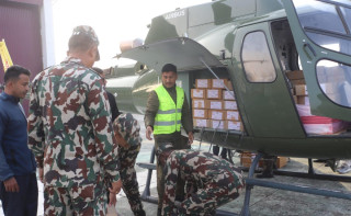 एकीकृत सुरक्षा योजनाअनुसार निर्वाचन सुरक्षा व्यवस्थापन गर्दै सेना