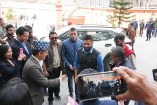 अभिमुखीकरण कार्यक्रममा पुगे रास्वपा सभापति रवि लामिछाने