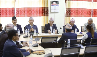 प्रतिनिधिसभामा प्रतिनिधित्व गर्ने दलहरूको बैठक सिंहदरबारमा