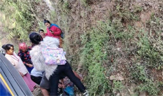 गुल्मीमा टिपरको ठक्करबाट ९२ वर्षीया वृद्धाको मृत्यु