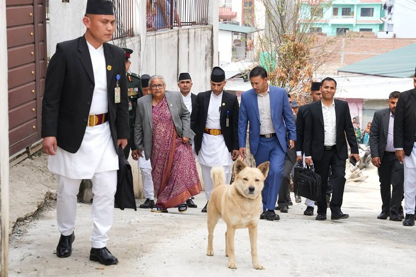 जिम्मेवारी पूरा गरी टोखा फर्किन् सुशीला कार्की