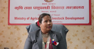 कृषिमन्त्री चौधरीद्वारा पदभार ग्रहण